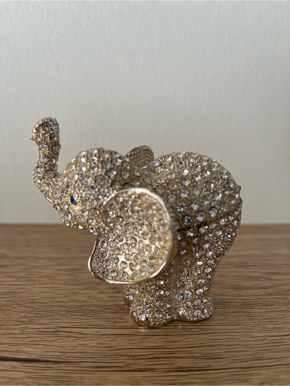 Crystal Rhinestones Elephant Jewellery box - Picture 4 of 7
